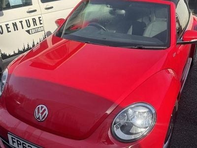 Red Used 2013 VW Beetle Design Cabriolet | £7,495 (Super price)