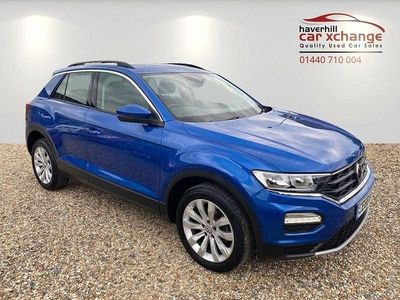 Begagnad VW T-Roc SE 115 HK (84 kW) 2018 Blå SUV