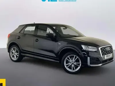 Używany Audi Q2 S-Line 150 KM (110 kW) 2018 Czarny SUV