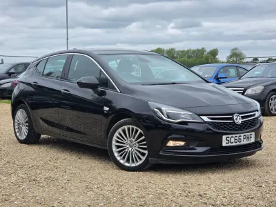 Used Vauxhall Astra Elite 2016 Black Hatchback