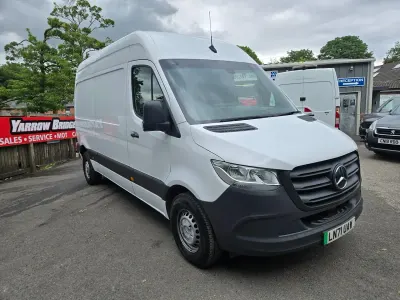 Used Mercedes E-Sprinter Progressive 85 kW (116 HP) 2021 White Van
