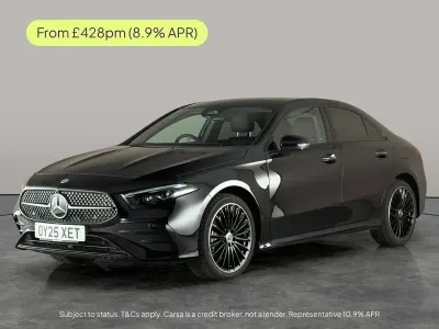 Used Mercedes A250 AMG Line Premium Plus 2025 Black Sedan