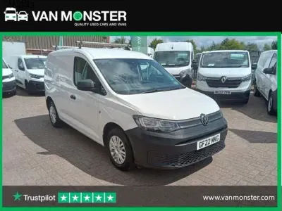 Used VW Caddy 102 HP (75 kW) 2022 White MPV