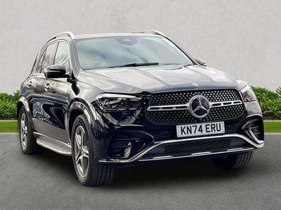Used Mercedes GLE400 AMG line 2024 Black Estate