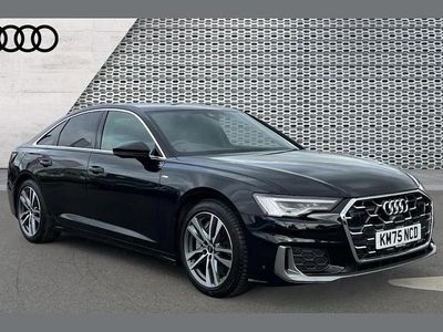 New Audi A6 S-Line 299 HP (219 kW) 2025 Black Sedan
