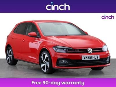 Red Used 2019 VW Polo GTI Hatchback | £17,349 (Fair price)