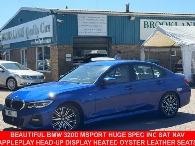 Begagnad BMW 320 M Sport 2019 Blå Sedan