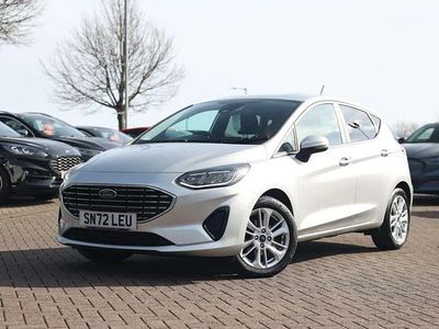 Used Ford Fiesta Titanium 2022 Silver Hatchback
