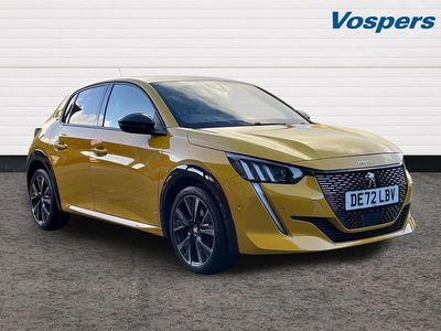 Used Peugeot 208 Premium 101 HP (74 kW) 2022 Yellow Hatchback