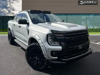 Begagnad Ford Ranger Wildtrack 2023 Silver Pickup