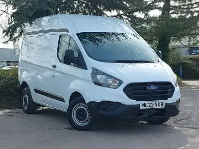 Used Ford Transit Custom 105 HP (77 kW) 2023 White Van