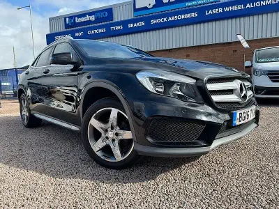 Used Mercedes GLA200 AMG line 134 HP (98 kW) 2016 Black SUV