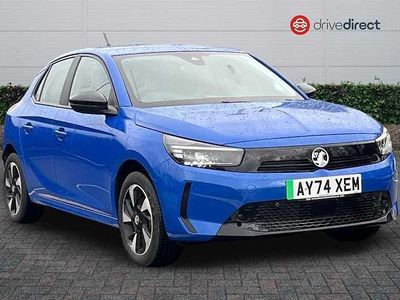 Used Vauxhall Corsa-e Design Edition 100 kW (136 HP) 2024 Blue Hatchback