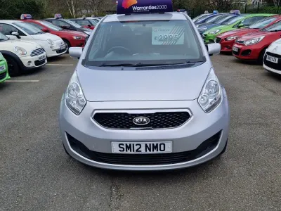 Used Kia Venga 90 HP (66 kW) 2012 Silver Hatchback