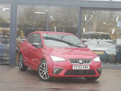 Used Seat Ibiza XCELLENCE 110 HP (80 kW) 2023 Red Hatchback