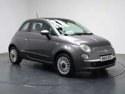 Usado Fiat 500 Lounge 69 HP (50 kW) 2014 Cinzento Citadino