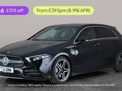 Black Used 2021 Mercedes A35 AMG Executive Hatchback | £23,618 (Fair price)
