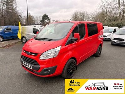 Used Ford Transit Custom Limited 125 HP (91 kW) 2015 Red Van