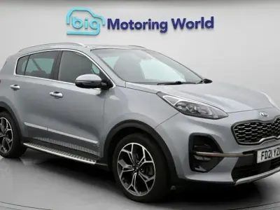 Used Kia Sportage GT-Line S 136 HP (100 kW) 2021 Silver SUV