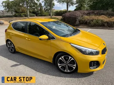 Used Kia Ceed GT-Line 2015 Yellow Hatchback