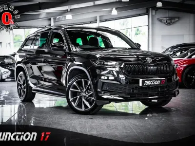 Used Skoda Kodiaq SportLine 150 HP (110 kW) 2023 Black SUV