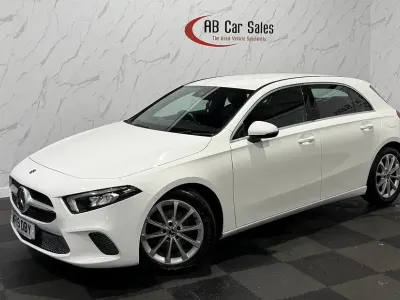 Used Mercedes A180 116 HP (85 kW) 2019 White Hatchback