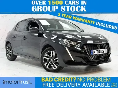Used Peugeot 208 Allure Premium 100 HP (73 kW) 2022 Black Hatchback
