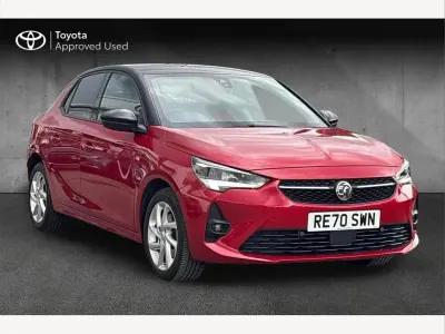 Used Vauxhall Corsa SRi 100 HP (73 kW) 2020 Red Hatchback