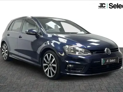 Used VW Golf VII R-line Edition 147 HP (108 kW) 2016 Blue Hatchback