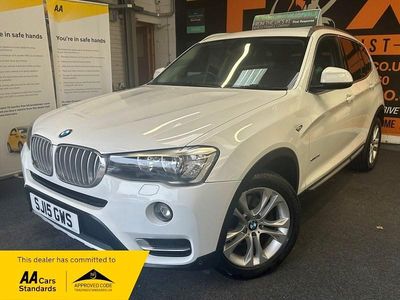 White Used 2015 BMW X3 xLine SUV | £10,000 (Fair price)