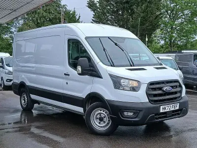 Used Ford Transit S 130 HP (95 kW) 2022 White Van
