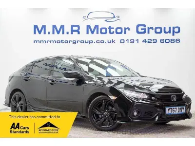 Used Honda Civic Sport 182 HP (133 kW) 2017 Black Hatchback