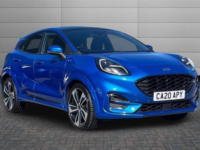 Used Ford Puma ST-Line X 155 HP (114 kW) 2020 Blue SUV