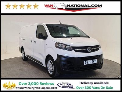Second-hand Vauxhall Vivaro 100 CP (73 kW) 2020 Alb Monovolum