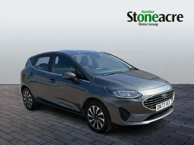 Used Ford Fiesta Titanium 100 HP (73 kW) 2023 Grey Hatchback