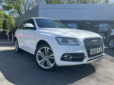 Begagnad Audi Q5 S-line plus 190 HK (139 kW) 2012 Vit SUV