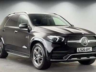 Used Mercedes GLE450 AMG AMG line 367 HP (269 kW) 2019 Obsidian black SUV