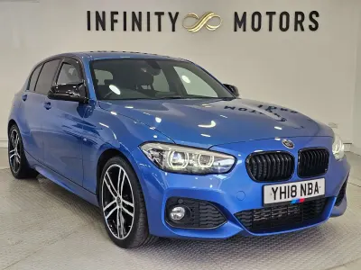Used BMW 118 M Sport 2018 Blue Hatchback