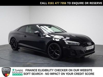 Used Audi A5 Comfort 150 HP (110 kW) 2021 Black Coupe