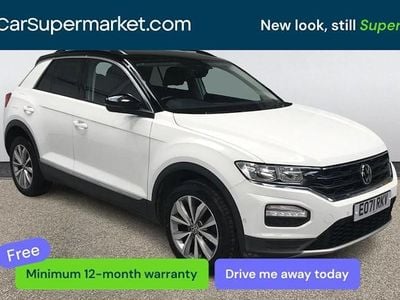 Used VW T-Roc Design 150 HP (110 kW) 2021 White SUV
