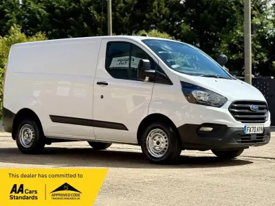 Used Ford Transit Custom S 105 HP (77 kW) 2020 White Van