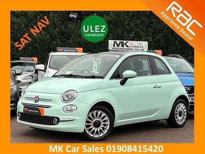 Green Used 2016 Fiat 500 Lounge Hatchback | £6,595 (Fair price)