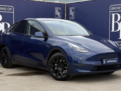 Blue Used 2022 Tesla Model Y Long Range AWD SUV | £26,449 (A bit pricey)