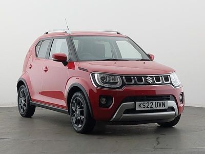 Red Used 2022 Suzuki Ignis SZ5 Hatchback | £12,998 (Fair price)
