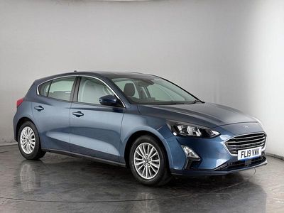 Blue Used 2019 Ford Focus Titanium Hatchback | £10,000 (Fair price)