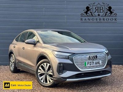 Grey Used 2022 Audi Q4 Sportback e-tron Sport SUV | £19,299