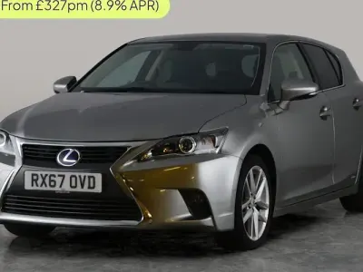 Used Lexus CT200h 136 HP (100 kW) 2017 Silver Hatchback