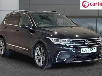 Used VW Tiguan R-line Edition 150 HP (110 kW) 2022 Black SUV