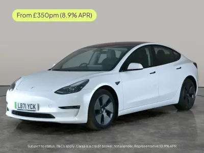 Używany Tesla Model 3 Long Range AWD 366 kW (498 KM) 2021 Biały Sedan/Limuzyna