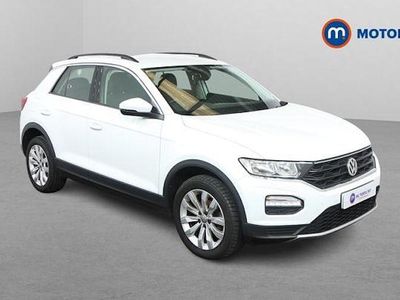 White Used 2019 VW T-Roc SE SUV | £14,599 (Fair price)